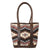 STS Ranchwear Womens Guadalupe Serape Palomino Multi-Color Leather Tote Bag