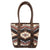 STS Ranchwear Womens Guadalupe Serape Palomino Multi-Color Leather Tote Bag
