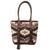 STS Ranchwear Womens Guadalupe Serape Palomino Multi-Color Leather Tote Bag