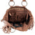 STS Ranchwear Womens Indie Cowhide Brown Leather Tote Bag