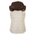 STS Ranchwear Womens Rowan Cream/Brown 100% Polyester Softshell Vest