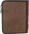 STS Ranchwear Womens Cowhide Distressed Brown Leather Binder