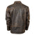 STS Ranchwear Womens Rancher Antique Bronze Full Grain Leather Leather Jacket