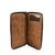 STS Ranchwear Womens Vaquero Bentley Cowhide/Tan Leather Zip Around Wallet