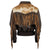 STS Ranchwear Womens Lettie Antique Brown Leather Fringe Jacket