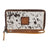 STS Ranchwear Womens Vaquero Cowhide/Tan Leather Bifold Wallet