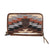 STS Ranchwear Womens Guadalupe Serape Kacy Multi Leather Zip Organizer