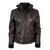 STS Ranchwear Womens Amberly Black Cherry Leather Jacket