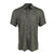 STS Ranchwear Mens Fairway Forest Green/Tan Poly/Spandex S/S Polo Shirt