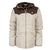 STS Ranchwear Womens Rowan Cream/Brown 100% Polyester Softshell Jacket