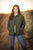 STS Ranchwear Womens Cassidy Olive 100% Polyester Softshell Jacket