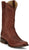 Tony Lama Mens Lenado 12in Western Cognac Leather Cowboy Boots