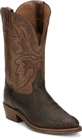 Tony Lama Mens Fernando Brown Cowhide Cowboy Boots