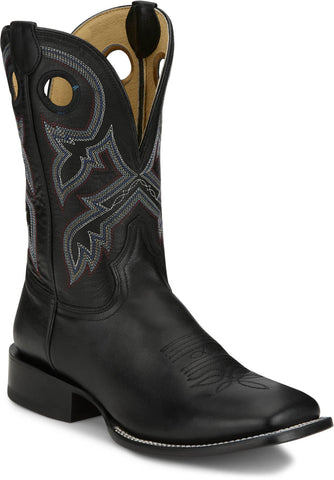 Tony Lama Mens Lars 11in Western Dusk Leather Cowboy Boots