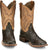 Tony Lama Mens Vale 11in Umber Full Quill Ostrich Cowboy Boots
