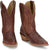 Tony Lama Womens Areli 9in Bootie Cognac Leather Cowboy Boots