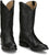 Tony Lama Mens Kirtland 12in Western Black Lizard Cowboy Boots