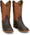 Tony Lama Mens Maldor 11in Western Aged Bark Leather Cowboy Boots