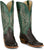 Tony Lama Womens Zaire Chocolate Full Quill Ostrich Cowboy Boots