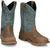 Tony Lama Mens Roustabout 11in WP ST Tan Gaucho Leather Work Boots
