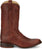 Tony Lama Mens Lenado 12in Western Cognac Leather Cowboy Boots