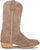 Tony Lama Mens Plano 12in Western Taupe Suede Cowboy Boots