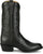 Tony Lama Mens Marco 12in Western Black Goat Leather Cowboy Boots