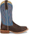 Tony Lama Womens Darcia Rust/Blue Leather Cowboy Boots