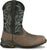Tony Lama Mens Roustabout 11in WP ST Grey Leather Work Boots