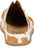 Tony Lama Womens Atrani White/Brown Hair-On Cowhide Clogs Shoes