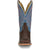 Tony Lama Womens Darcia Rust/Blue Leather Cowboy Boots