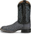 Tony Lama Mens Vale 11in Grey Full Quill Ostrich Cowboy Boots