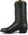 Tony Lama Mens Marco 12in Western Black Goat Leather Cowboy Boots