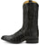 Tony Lama Mens Canonero 12in Western Jet Black Full Quill Ostrich Cowboy Boots