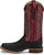 Tony Lama Mens Damilano 13in Western Onyx Full Quill Ostrich Cowboy Boots