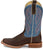 Tony Lama Womens Darcia Rust/Blue Leather Cowboy Boots