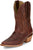 Tony Lama Womens Areli 9in Bootie Cognac Leather Cowboy Boots