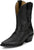 Tony Lama Womens Areli 9in Bootie Midnight Leather Cowboy Boots