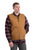 Berne Mens Brown Duck 100% Cotton Duck Workmans Vest Quilt Lined