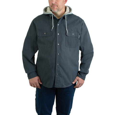 Wolverine Mens Granite 100% Cotton Overman Shirt Jacket Big
