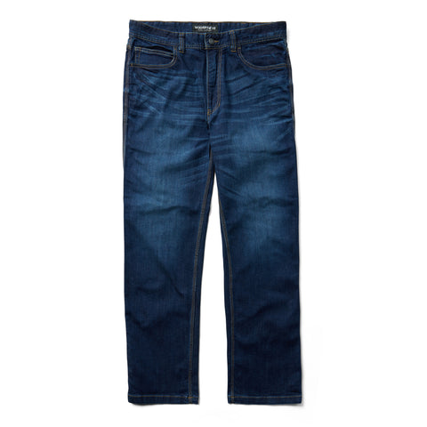 Wolverine Mens FR Stretch Denim Dark Blue Cotton Blend Pants