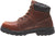 Wolverine Mens Marquette 6in Walnut Leather Work Boots