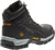 Wolverine Mens Black Leather Tarmac WP CT Reflective Work Boots