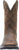 Wolverine Mens Dark Brown/Rust Leather Rancher Wellington Work Boots