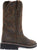 Wolverine Mens Dark Brown/Rust Leather Rancher Wellington Work Boots