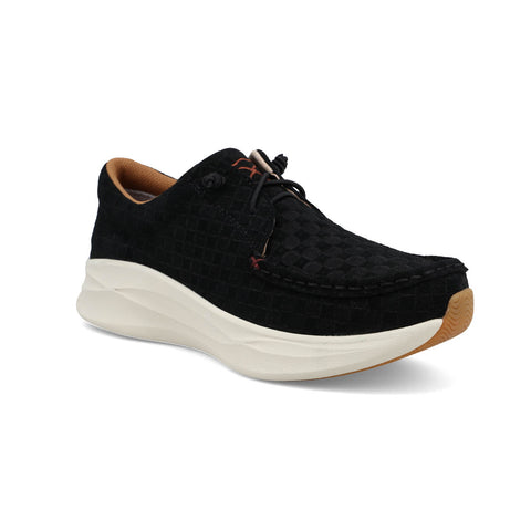 Twisted X Womens Feather X Casual Black Fabric Sneakers Shoes