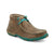Twisted X Womens Driving Moc Bomber/Turquoise Leather Chukka Boots
