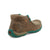 Twisted X Womens Driving Moc Bomber/Turquoise Leather Chukka Boots
