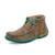 Twisted X Womens Driving Moc Bomber/Turquoise Leather Chukka Boots