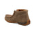 Twisted X Womens Driving Moc Woven Bomber/Tan Leather Chukka Boots